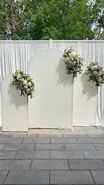 How to Add Fresh Florals to Wedding Arches 🌸💍