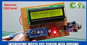 Measure CO2 Level in Air Using Arduino