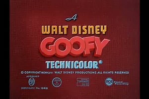 0490. Tennis Racquet (The Complete Goofy - 1949)