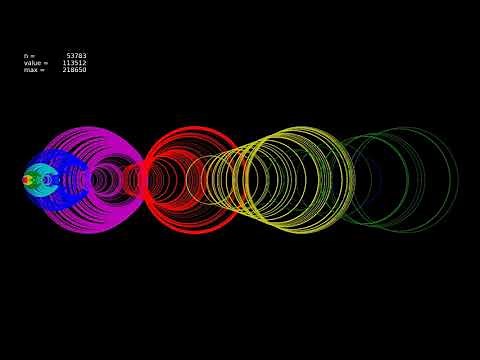 The Recamán Sequence Fractal--Epic 300,000 Term Animation