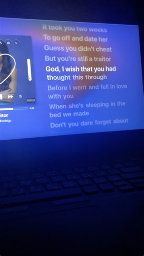 Traitor - Olivia Rodrigo #lyrics