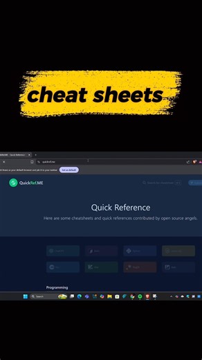 cheat sheets #ai #javascript #website