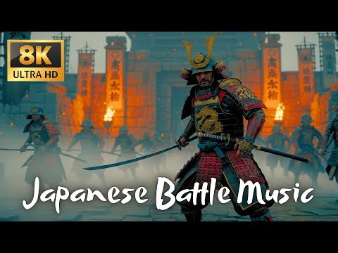 Epic Samurai Battle Music - Intense Japanese - A Symphony of Katana and Soul - War Drums