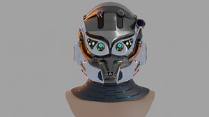 Sci-Fi F1001 urban warefare helmet