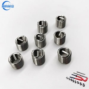 [Hot Item] Stainless Fastener Tanged Threaded Insert Keensert Recoil Thread Inserts for Steel