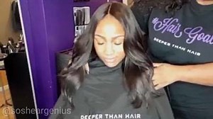 Full sew-in with a closure. #DeeperThanHair | Deeper Than Hair