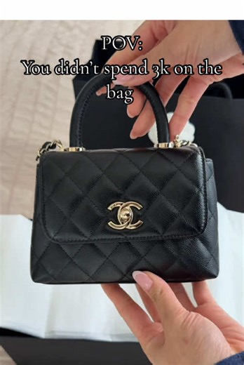 This little one is just too cute to handle🥳#unboxing #luxurybag #fyp #chanel25mini #cocohandle #minihandle #fashiontiktok #handlebag #chanelbag