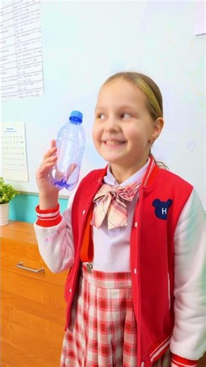 🧪 Simple Bottle Fountain Science #funlearning #kidslearning
