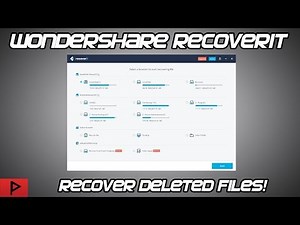 Let's Recover Deleted Files Using WonderShare RecoverIt