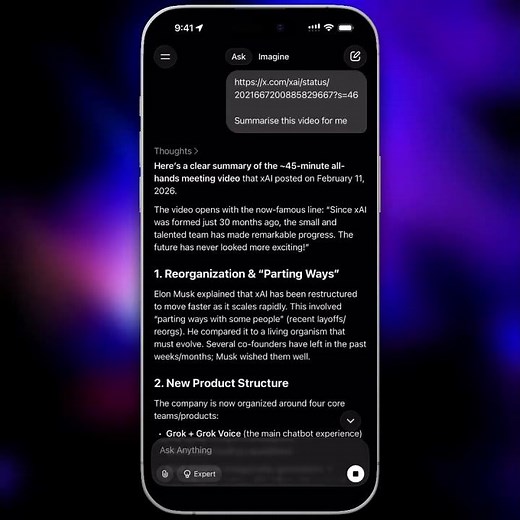 Grok AI Now Watches Long Videos For You & Saves Hours of Time! 🔥 #Grok #xAI #AI