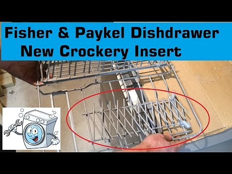 Replacing Crockery Insert on Fisher & Paykel Dishdrawer.