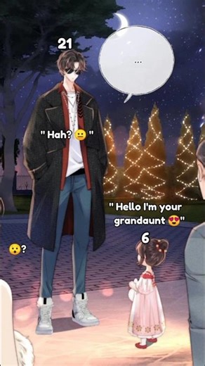 Grandaunt👵🏻 But you👧🏻 #webcomics #manhwa #baby #cute #shorts