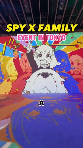 Immersive Spy Family Manga Event in Tokyo