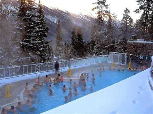Banff Upper Hot Springs open to the public again after seven months' closure