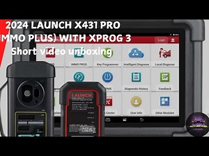 LAUNCH X431 PRO (IMMO PLUS) WITH XPROG 3 UNBOXING. WHAT'S IN THE BOX?