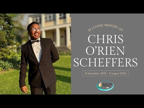 Funeral Service of the late Chris O'rien Scheffers