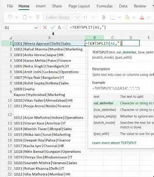 Clean Messy Data Instantly in Excel 😳