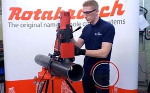 英国锐特Rotabroach - Element 50PM管道钻孔磁座钻机
