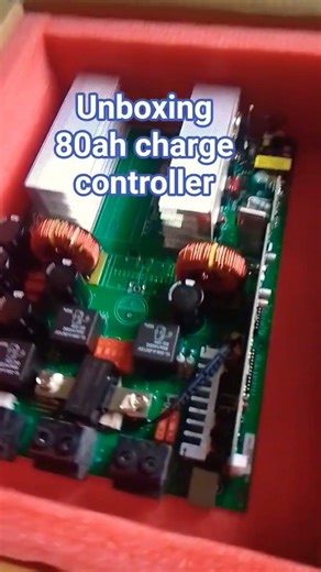 80 Mppt charge controller unboxing #solar #mpptchargecontroller #charger #solar #viral