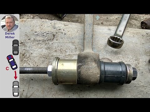 DIY Guide: Easily Press Silent Blocks for Your Car's Suspension at Home!
