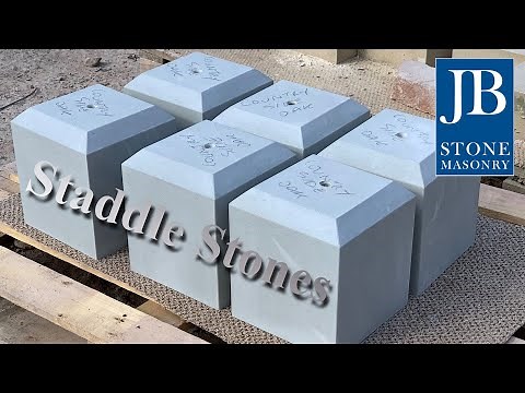 Jbstone natural sandstone Staddle stones.