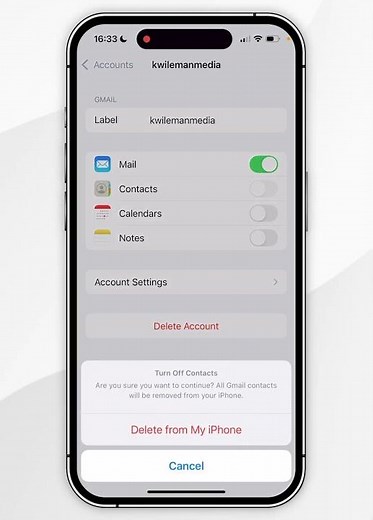 📱 How To Delete Gmail Contacts On iPhone