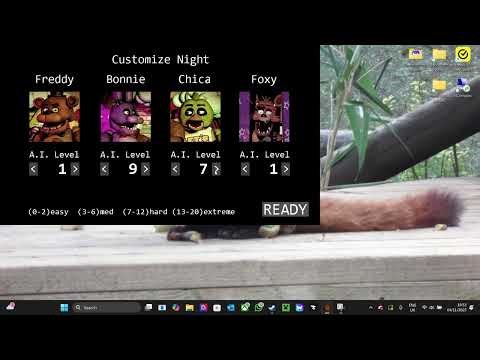 What happens when you put 1987 In the custom night.