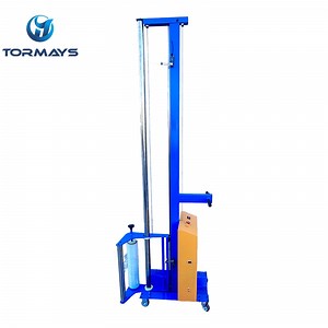 [Hot Item] High Efficiency Stretch Film Wrapping Machine New Design Easy to Operate Manual Vertical Pallet Wrapper Machine