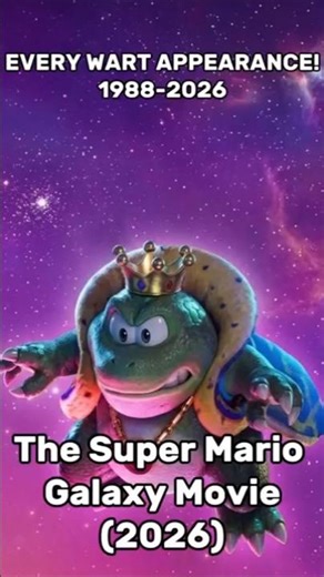 WART- Every Appearance #supermario #mariomovie #gaming