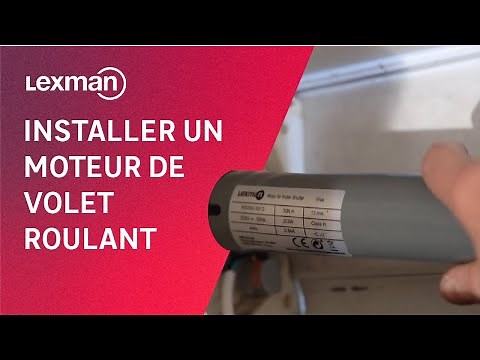 Comment installer un moteur de volet roulant ?