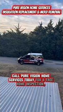 Pure Vision Home Services Installs Insulation & Does Mold Remediation!