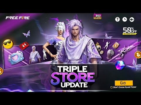 Triple Store Update Free Fire-🇮🇳🔥 | Next Store Update Free Fire | Free Fire Triple Store Update