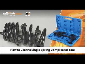 How to Use the Single Spring Compressor Tool