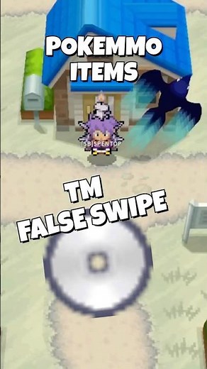 🐾 HOW TO GET FALSE SWIPE TM FOR FREE 🐾 POKEMMO BEGINNERS TIPS 🐾 #pokemmo #pokemon #SPENTOP