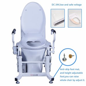 [Hot Item] Physical Equipment Automatic Toilet Seat Lift Commode Lift for Disabled