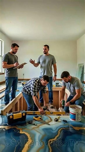 World's Most Advanced Aquarium Lounge Full 3D Ocean Renovation ✨#luxuryhomestour