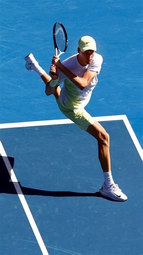 CourtView on Instagram: "Jannik Sinner — back where he belongs  World No. 1 again, and still gliding across the court like it’s second nature  Pure control. Pure class. : NebulaFrost1 #JannikSinner #WorldNumber1 #Sinner #TennisChampion #ATP #TennisHighlights #CourtLevelView #TennisMovement #SlidingOnHardcourt #TennisMastery #ItalianTennis #SinnerFans #CourtView #TennisReel #TennisPower"