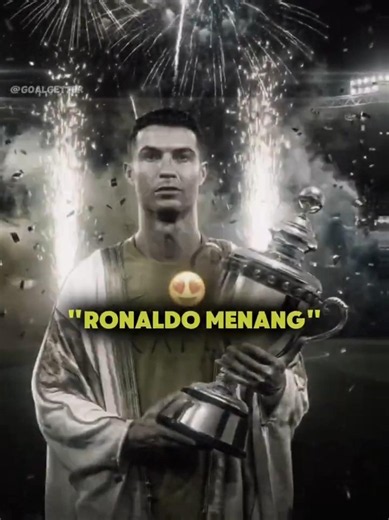 Ronaldo Akhirnya Memenangkan Trophy 🏆