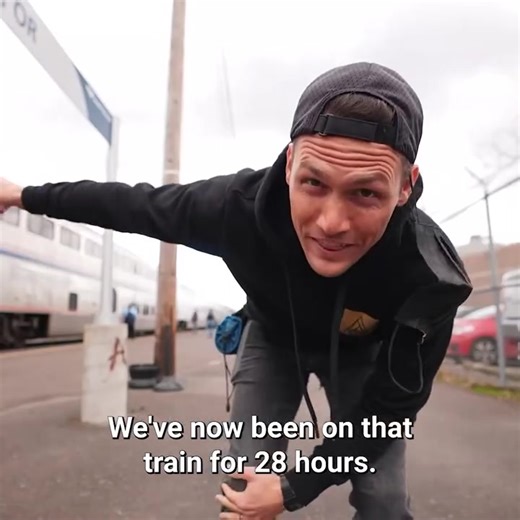 306K views · 6.3K reactions | Our First Time Riding A Train In The U.S.! #train #couple #travel | Kara and Nate | Facebook