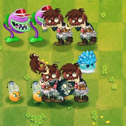 Chomper Vs Citron Vs Brickhead Zombies - PvZ 2