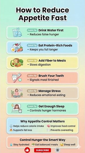 How to Reduce Appetite Fast