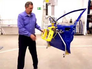 Movomech Mechlift Industrial Manipulator - Automotive Door Handling Demonstration
