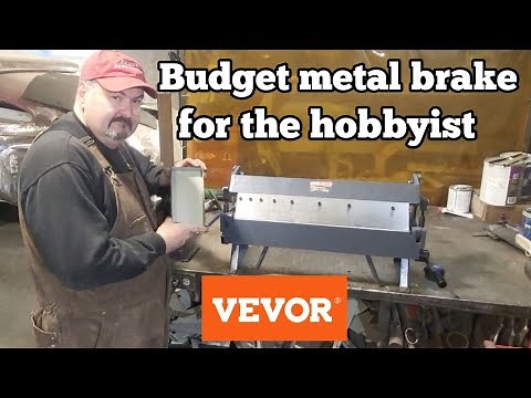 Budget metal brake for the hobbyist from Vevor.