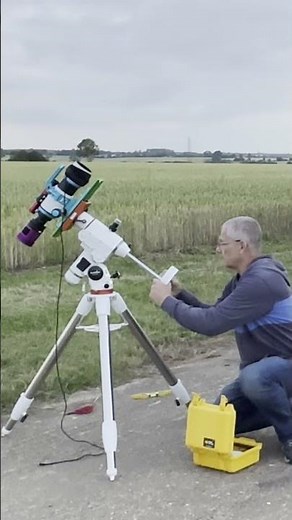 Setting Up for the Perfect Shot #astrophotography #nightsky #tutorial