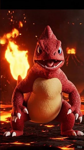 Charmander Evolves into Charmeleon 🔥 Epic ASMR Evolution #shorts
