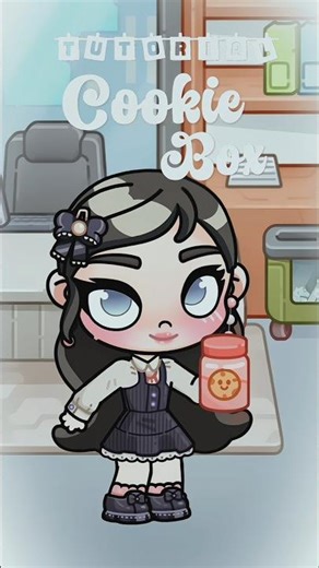 Cookies Box Tutorial 🍪😋|Avatar World| #tocaboca #avatarstory #avatarworld #viralfypシ #shorts