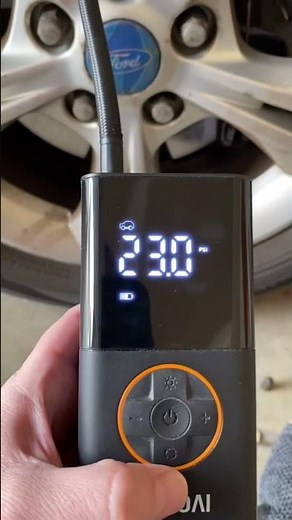 How to use the AstroAI portable tire pump! #auto #coolgadgets