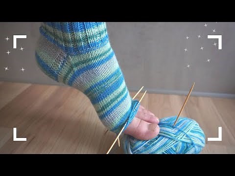 So perfekt! Knit socks toes like German grandma | Ribbon sock toe 2.0 | en subtitles