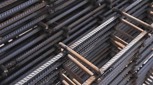 Armature for reinforced concrete. Metal construction reinforcement.