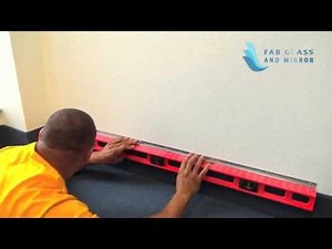 Gym Wall Mirror installation Step by Step - Fab Glass and Mirror